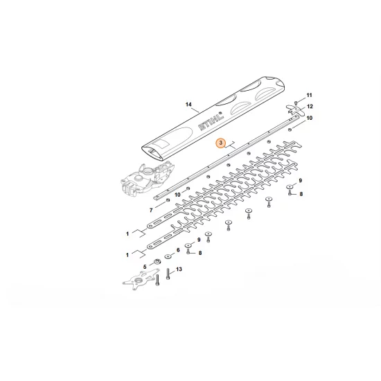 STIHL  Prowadnik 500 mm / 20